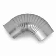 Kolanko piecowe czarne 120mm