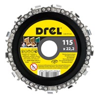 Tarcza łańcuchowa 115 x 22,2 mm DREL