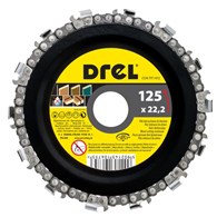 Tarcza łańcuchowa 125 x 22,2 mm DREL