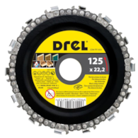 Tarcza łańcuchowa 125 x 22,2 mm DREL