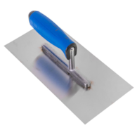 Paca nierdzewna z gumowym uchwytem 270mm gładka