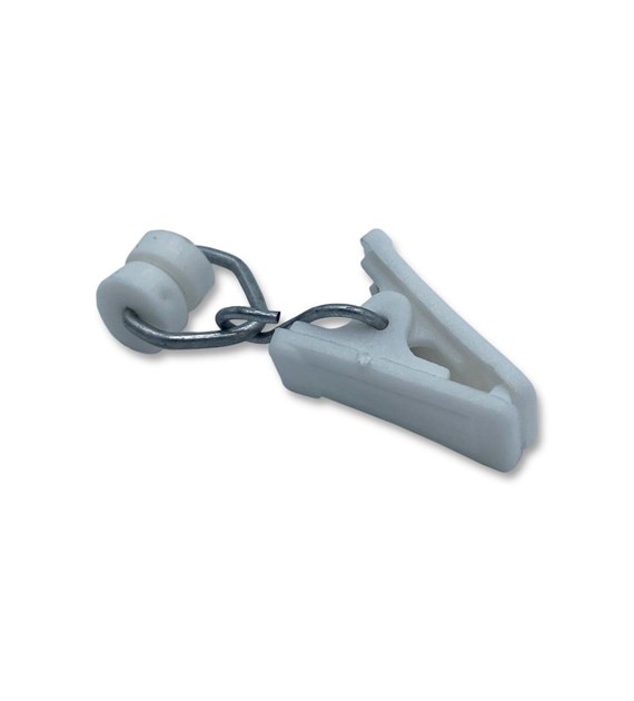 Żabka do karniszy aluminiowych 100szt