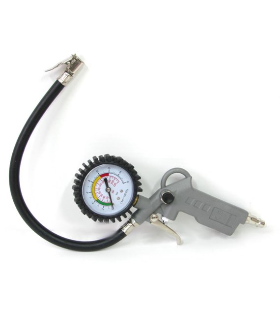 Pistolet do pompowania z manometrem mały 0-15 BAR, 3/8 