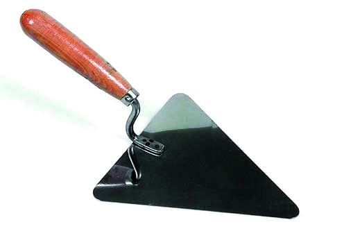 Kielnia trójkąt czarna 160mm