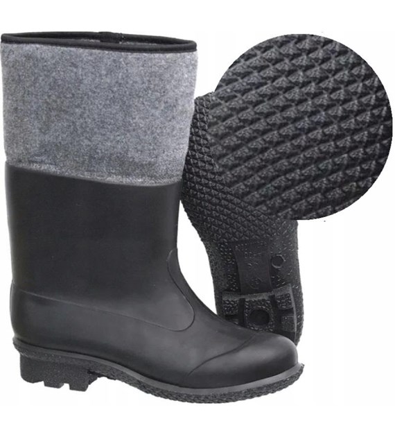 Buty gumowo filcowe rozm. 44