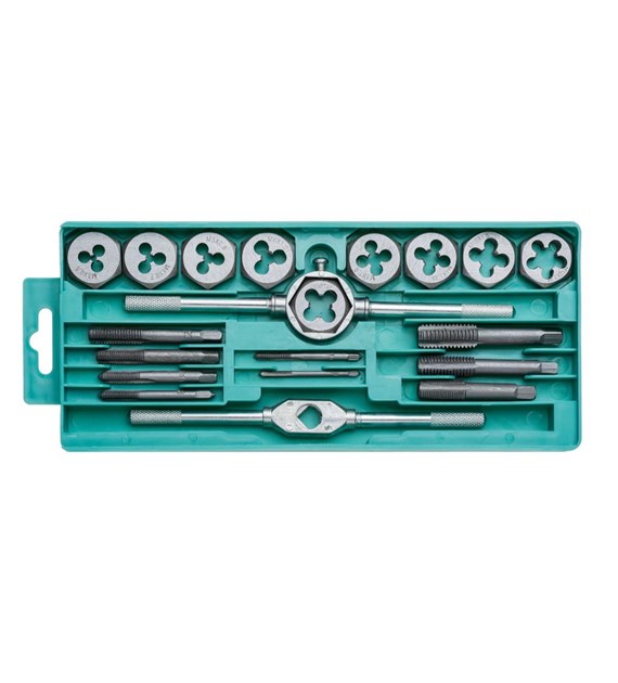 Zestaw gwintowników i narzynek M3 - M12 20 szt
