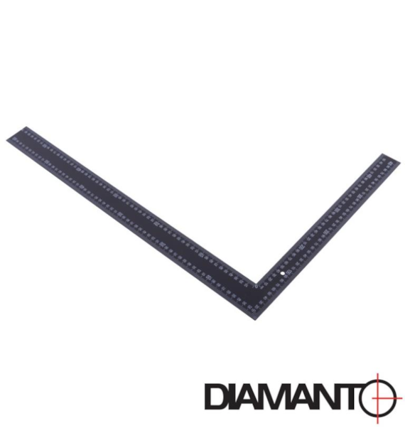 Kątownik stolarski dachowy 400 x 600 mm DIAMANTO