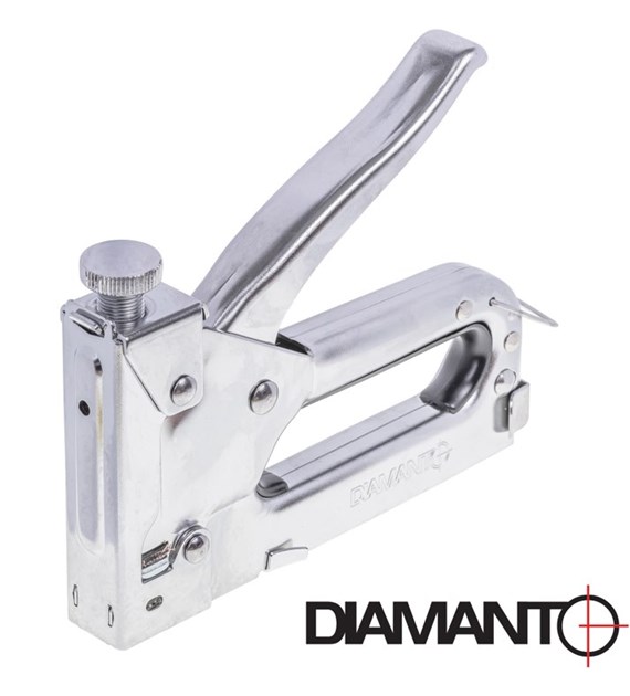 Zszywacz tapicerski z regulacją 4 - 14mm DIAMANTO PROFESSIONAL