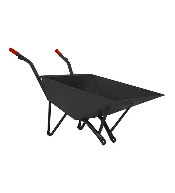 Taczki metalowe b/koła (czarne lub niebieskie)