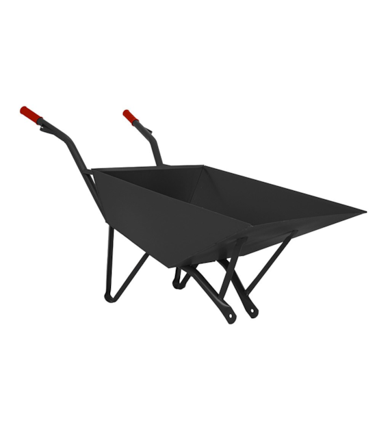 Taczki metalowe b/koła (czarne lub niebieskie)