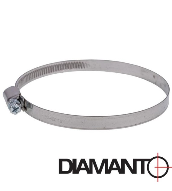 Opaska ślimakowa 80 - 100mm DIAMANTO