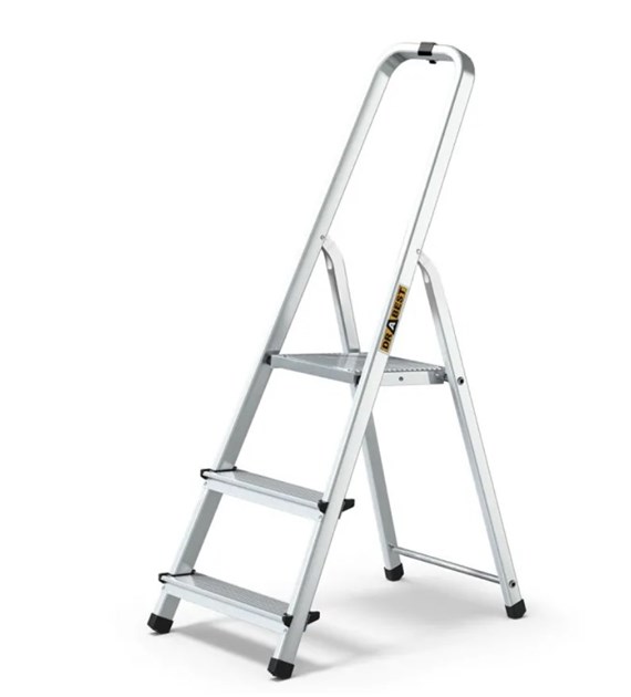 Drabina aluminiowa-domowa 3-stopniowa 125kg