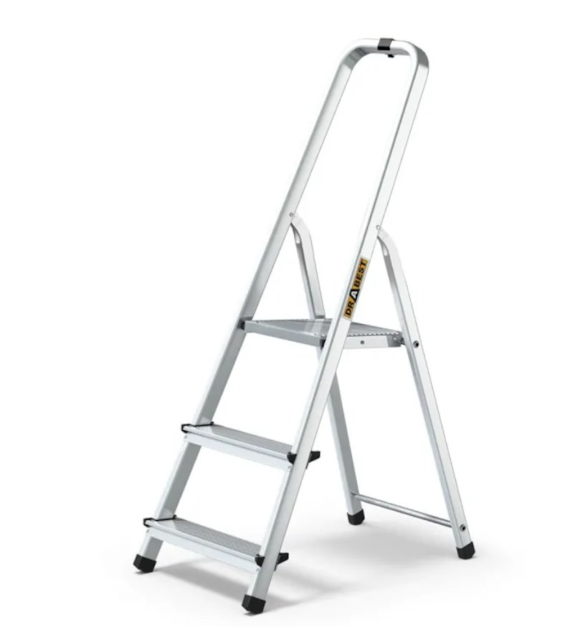 Drabina aluminiowa-domowa 3-stopniowa 125kg