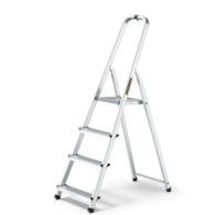 Drabina aluminiowa-domowa 4-stopniowa 125kg