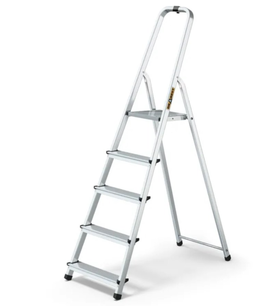 Drabina aluminiowa-domowa 5-stopniowa 125kg