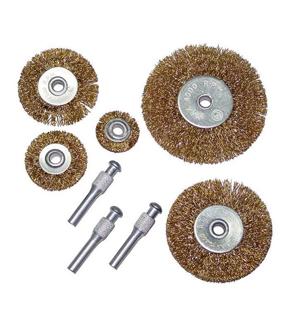 Szczotki druciane okrągłe 5 szt