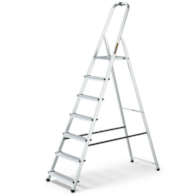 Drabina aluminiowa-domowa 7-stopniowa 125kg