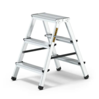 Drabina taboret aluminiowy 3-stopniowy 125kg