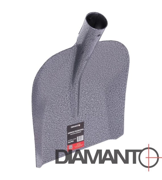 Łopata piaskowa młotkowa (bez trzonu) DIAMANTO