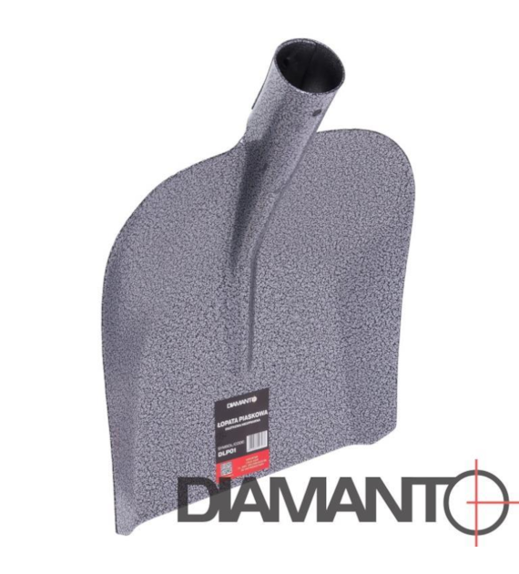 Łopata piaskowa młotkowa (bez trzonu) DIAMANTO