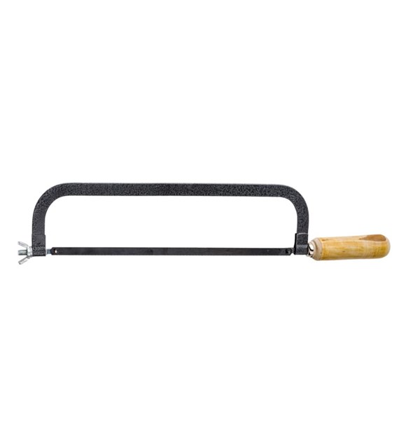 Piła do metalu z brzeszczotem 300 mm metalowy korpus drewniany uchwyt STERG