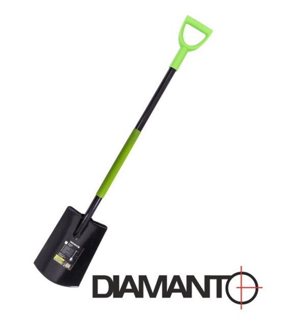 Łopata metalowa szpadel (prosty) DIAMANTO