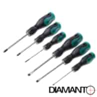 Komplet wkrętraków 6 szt DIAMANTO