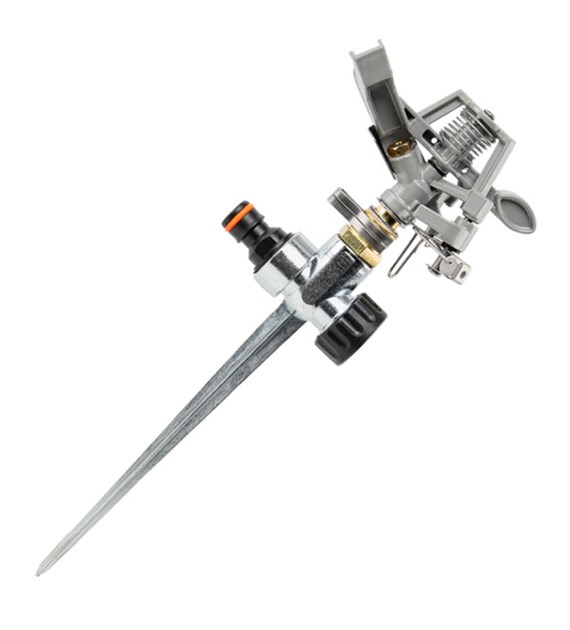 Zraszacz pulsacyjny, wbijany, metalowy