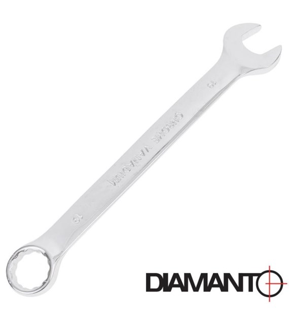 Klucz płasko - oczkowy CV 19 mm DIAMANTO