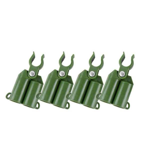 Łącznik szczytowy, regulowany do tyczek 11mm, 4szt