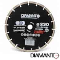 Tarcza diamentowa 230 x 2,4 x 22,23mm (wys.diamentu 8mm) SEGMENT DIAMANTO STANDARD