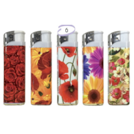 Zapalniczka PIEZO LS ULD-1191 ,,kwiaty 