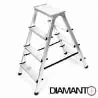 Drabina taboret 4-stopniowy 125kg DIAMANTO