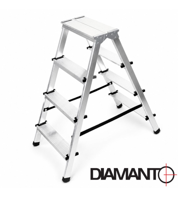 Drabina taboret aluminiowy 3-stopniowy 125kg