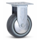 Kółko uniwersalne stałe, 100 mm guma TPR DIAMANTO