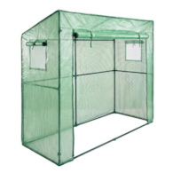 Szklarnia wolnostojąca 200x77x169/148 cm, siatka 140 g/m2, osłona z PE.