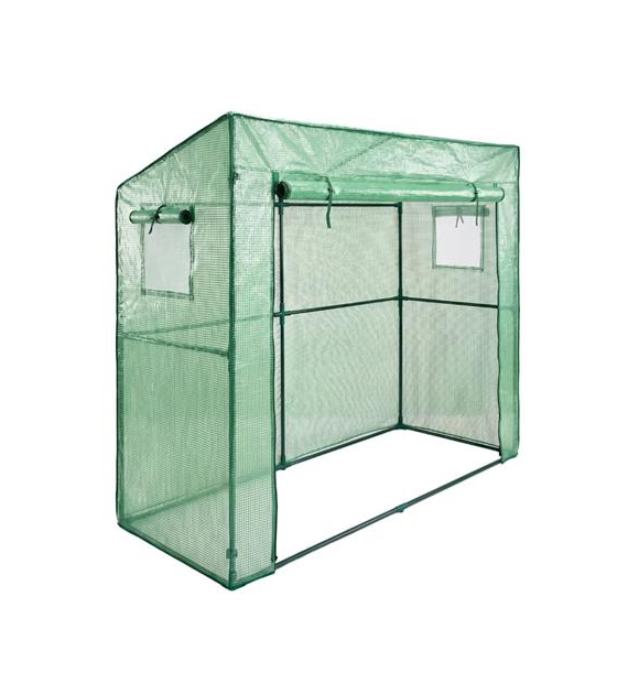 Szklarnia wolnostojąca 200x77x169/148 cm, siatka 140 g/m2, osłona z PE.