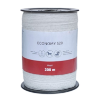 Taśma do pastucha elektr 4x0,16 20mm 200m
