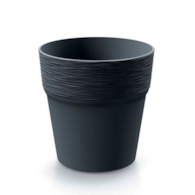 Doniczka DFA175 Furu Round - antracytowy