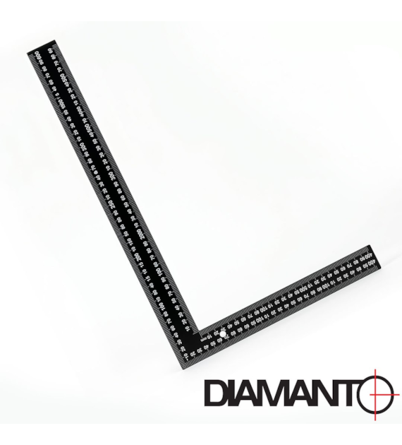 Kątownik stolarski dachowy 400 x 600 mm DIAMANTO