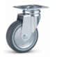 Kółko uniwersalne obrotowe,  75 mm guma TPR DIAMANTO