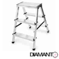 Drabina taboret aluminiowy 3-stopniowy 125kg