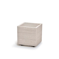 Doniczka DMA400W Madera Square Eco Wood - biały ECO