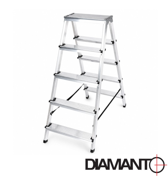 Drabina taboret aluminiowy 3-stopniowy 125kg