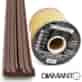 Uszczelka PROFIL  E  9x4mm brązowa 150m DIAMANTO