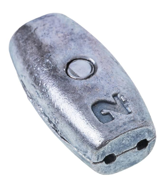 Zacisk linowy - kubełkowy 2 mm