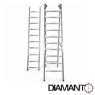 Drabina 3-elementowa 3x10 150kg DIAMANTO PROFESSIONAL