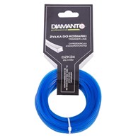 Żyłka do kosiarki kwadrat 2,4mm 15m DIAMANTO
