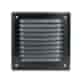 Kratka wentylacyjna 14x14cm malowana przykręcana GRAFIT