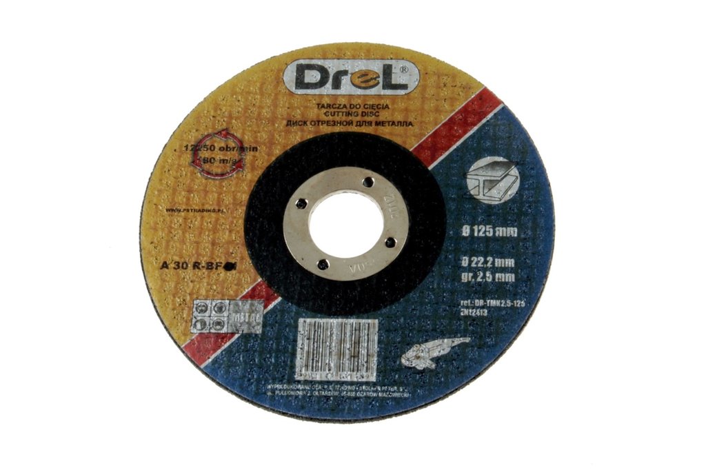 Tarcza metal płaska 115x1,0mm DIAMANTO STANDARD